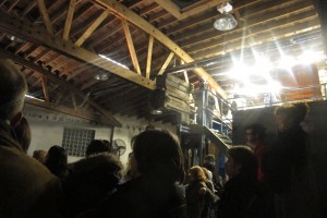 A packed crowd was there to welcome Chemla's return performance