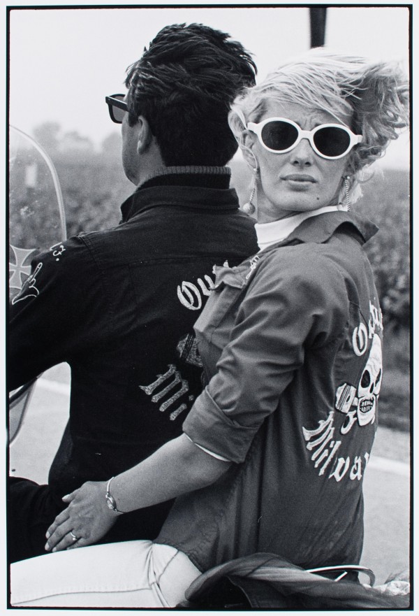 Danny Lyon, "Memorial Day run, Milwaukee." Photo courtesy of Akron Art Museum