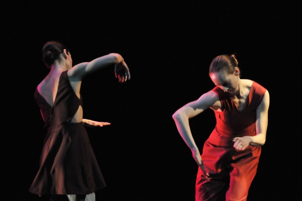 Felise Bagley and Annika Sheaff in "Inamorata" by Kate Weare. Photo by Mark Horning