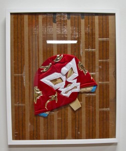 PERSONA, mask on cardboard