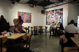 Be sure to take some (down) time with this complex imagery, which will be on display until May 25th