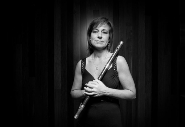 Kathie Steward, flutist. Photo from www.dmvclassical.com