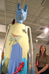 One of Fortuna's towering hanging pieces.