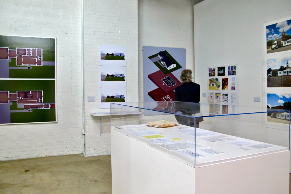Inside the MOCAD is a detailed exhibit on the making and history of the Homestead (as well as a sculpture installation by Graem White).