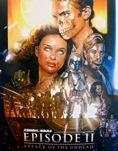 When cult obsessions collide: a series of Evil Dead Star Wars posters.