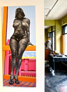 The only thing more evil than Darth Vader is sexual objectification. "In Vader" by Craig Nowak.