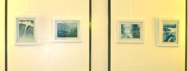 A series of new work in pastels by Senghor Reid.