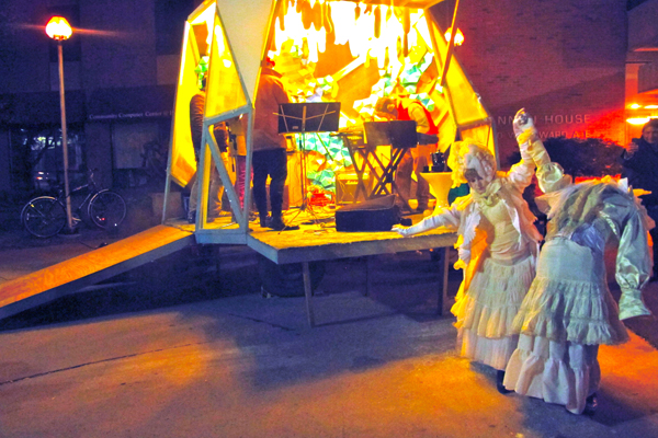 The Tzarinas performing at last year's Delectricity Detroit festival.