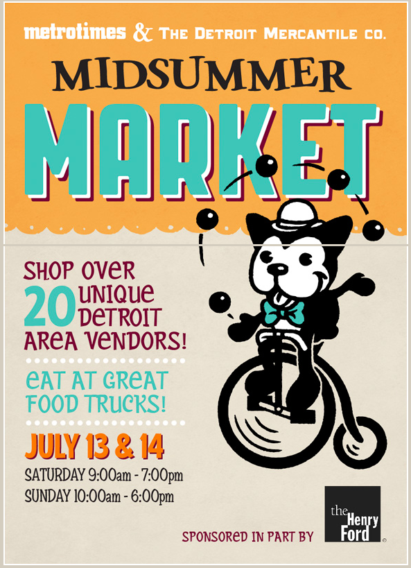 This weekend only, at the Detroit Mercantile Co.