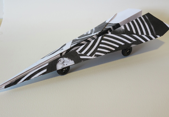 A car by artist George Rahme, who will also be DJing the event.