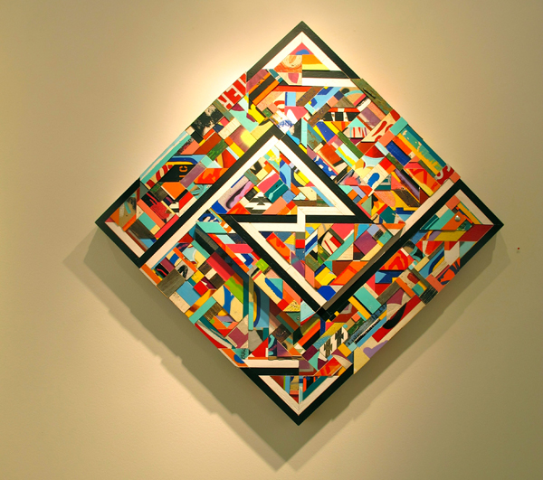 "3801 Martin" (2013), found object assemblage by REVOK.