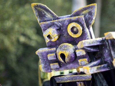 A jim Hammond puppet for Fantasma.
