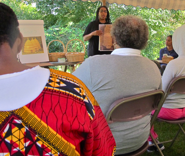 "All About Bees" taught by D-Town&squot;s own Aba Ifeoma.