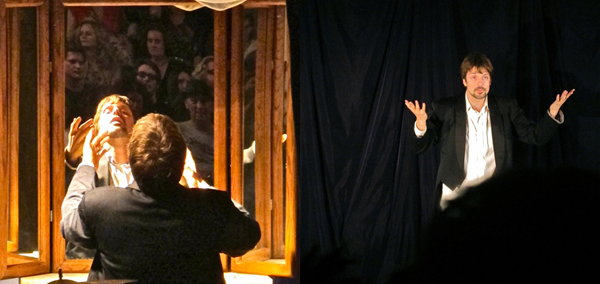 The show was emcee'd by Hinterlands core member RIchard Newman.