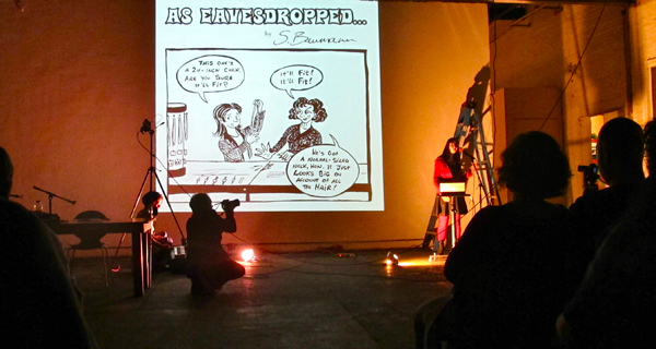 Suzanne Bauman, and "As Eavesdropped."