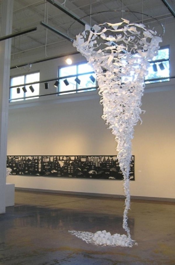 Lenka Konopasek, "Indoor Tornado." Photo courtesy of The University of Akron