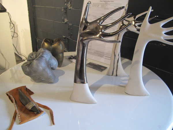 Ceramic artist and sculptor Chelsea Manning at the 555.
