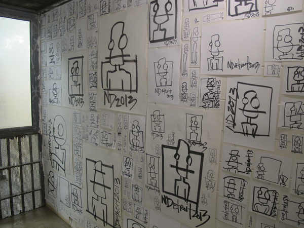 Work by Nathan Detroit at the 555.
