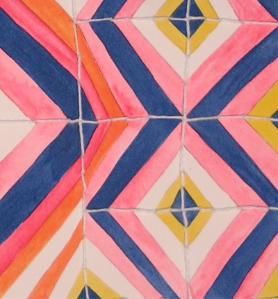 Detail from drawing of Regina Jestrow