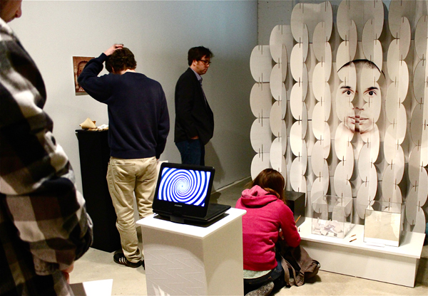 Visitors can offer prayers to the boxes, before entering the inner sanctum.