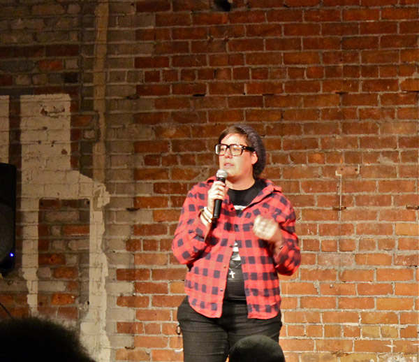 Organizer Amy Kaherl gives the rundown on some of SOUP's 4-year stats.