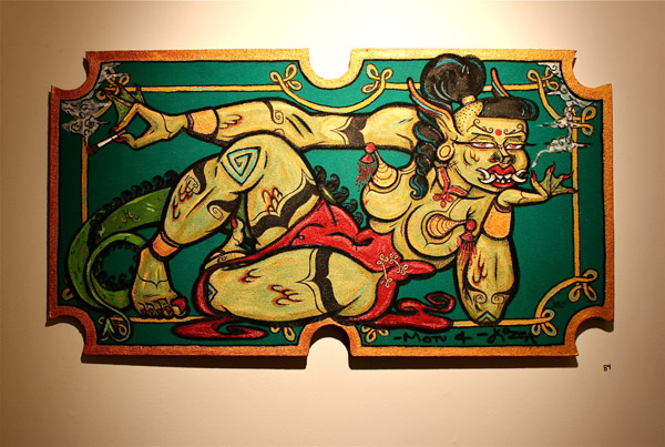 Kozma states that she has always had an interest in the female form as a subject, both aesthetically and as an invocation of empowerment.