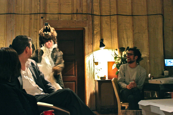 Michael turns in an alternately terrifying and hilarious multi-character performance.