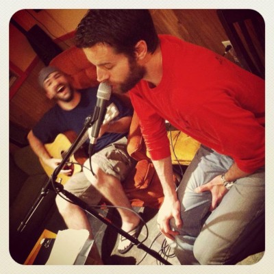 Joe and Daniel performing live
