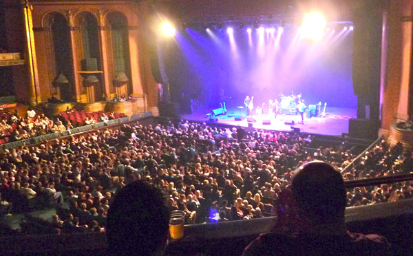Wilson, who was well-received in their opening slot.