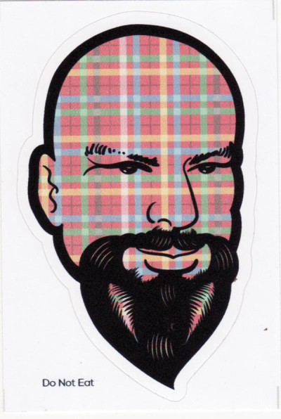 Guess which arts blogger scored the limited edition Mystery Sticker???