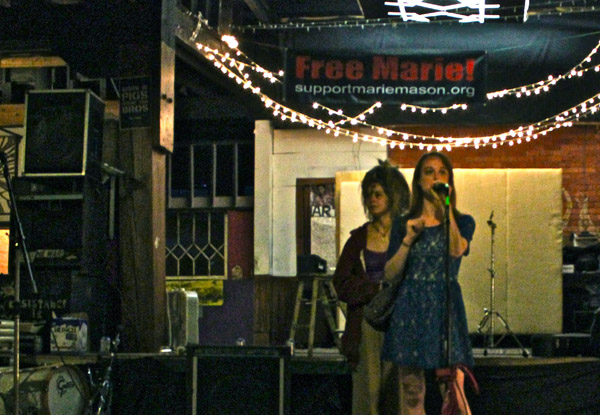 Two female MI CATS spoke about the tar sand pipeline.