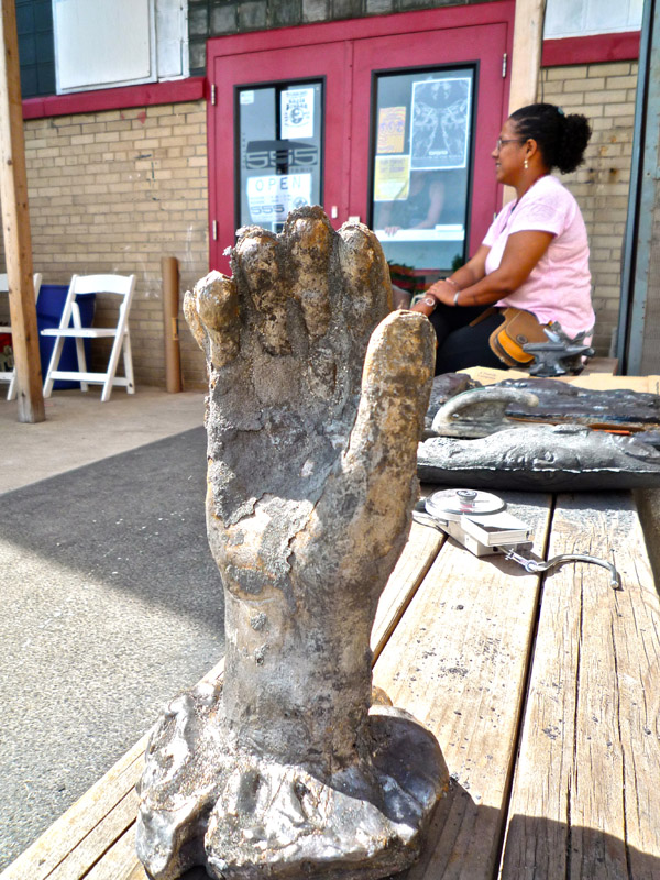 Beautiful work by participants in the workshop.