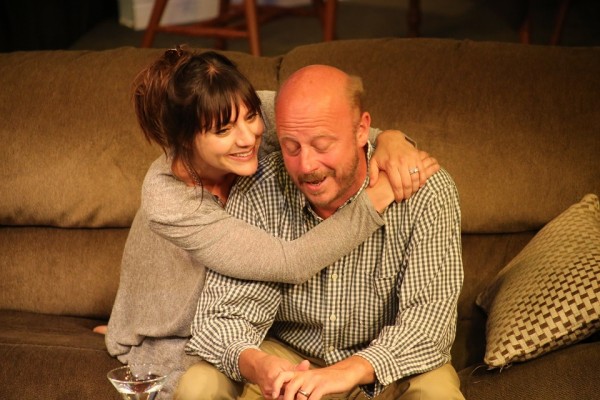 Leighann Niles DeLorenzo and Andrew Narten, in "Possum Dreams." Photo courtesy of None Too Fragile