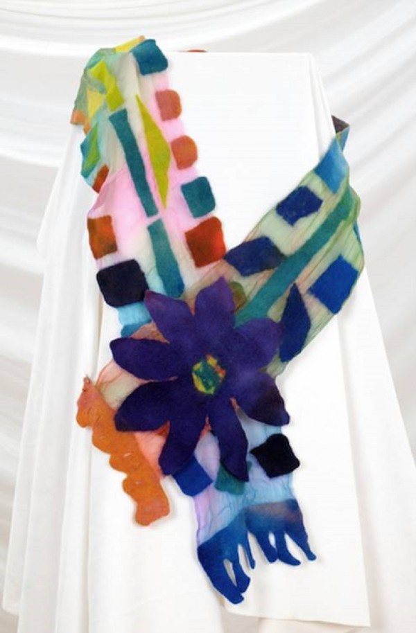Flair Fest, sample of fabric sample. Photo courtesy of Rich Hoselton