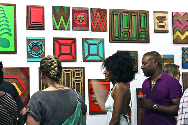 Massey's wall of wonder.