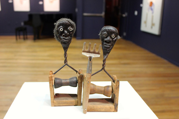 Some of Charara's three-dimensional creations.