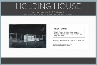 Hopefully just the start of great events to come from Holding House.
