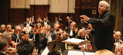 Leonard Slatkin and the Detroit Symphony Orchestra.