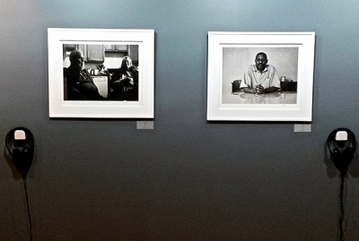 Each image is a striking window into the life of a Delray neighbor, many with a story supplied through the headphones.