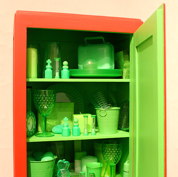 Detail of "Wares" by Rose DeSloover.