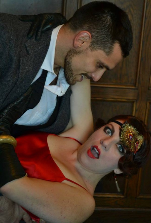 Rubber City Shakespeare Company, "The Taming of the Shrew," scene. Photo by Brian Maxwell