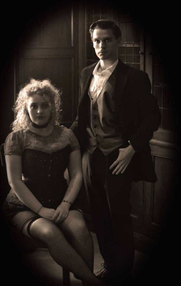 Rubber City Shakespeare Company, "Tis Pity She&squot;s a Whore," scene. Photo by Brian Maxwell