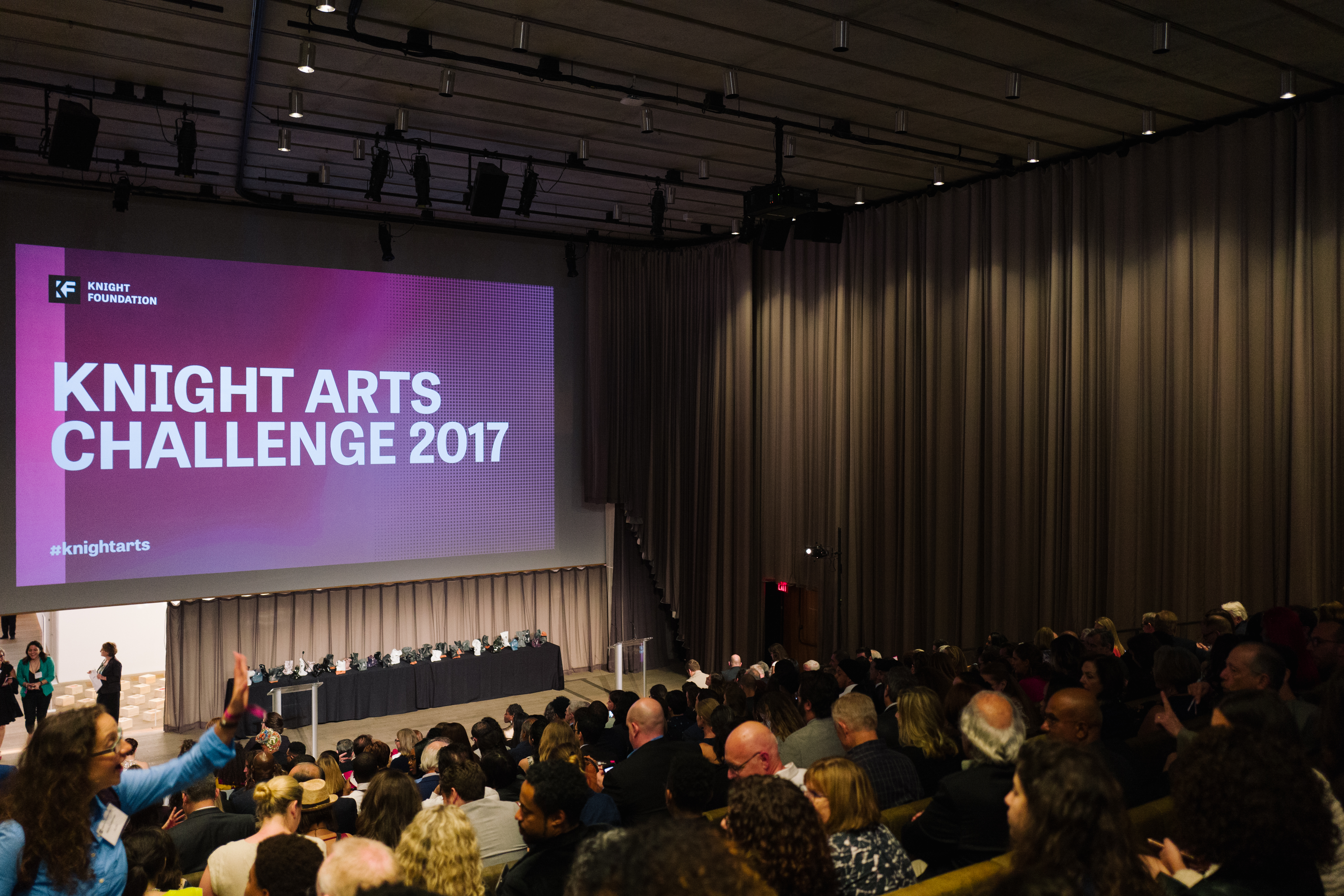 “A night to celebrate our mission to make art general in Miami"